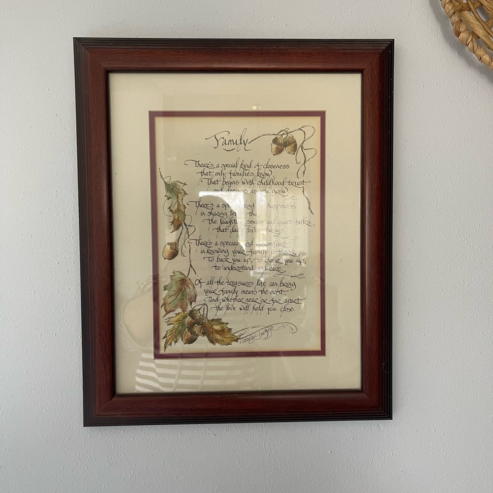 Framed Family Picture